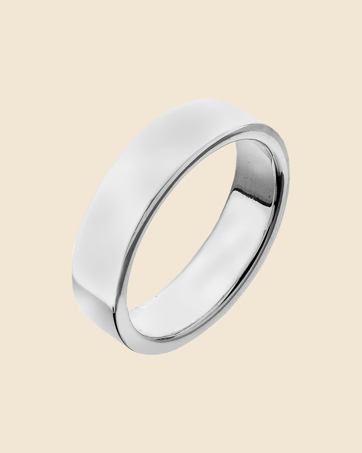 Sterling Silver Band Ring (6mm)